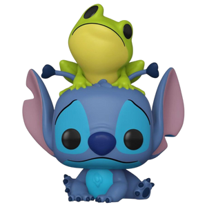 Lilo & Stitch - Stitch with Frog US Exclusive Pop! Vinyl [RS]