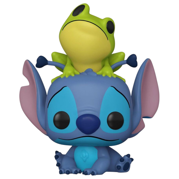 Lilo & Stitch - Stitch with Frog US Exclusive Pop! Vinyl [RS]