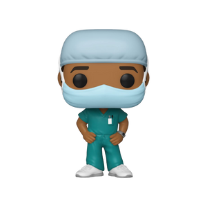 Pop! Heroes - Front Line Worker Male #2 Green Pop! Vinyl