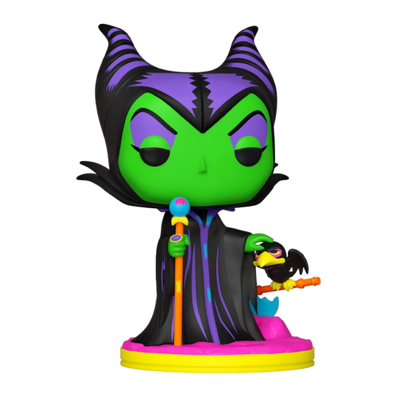 Disney Villains - Maleficent Black Light US Exclusive Pop! Vinyl [RS]