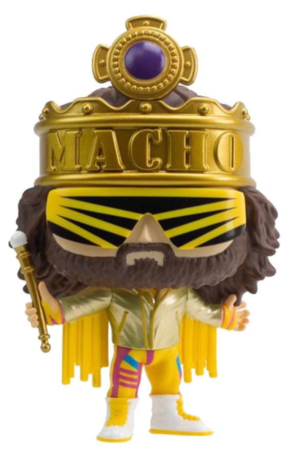 WWE - Macho Man Randy Savage Wrestlemania 6 Metallic US Exclusive Pop! Vinyl [RS]