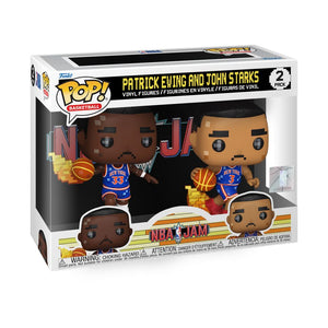 NBA JAM: Knicks - Patrick Ewing & John Starks 8-Bit Pop! Vinyl 2-Pack