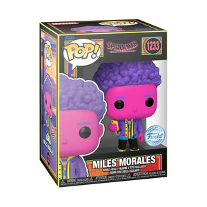 Spider-Man: Across the Spider-Verse - Miles Morales US Exclusive Blacklight Pop! Vinyl [RS]