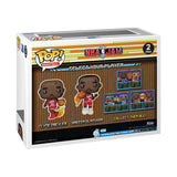 NBA JAM: Rockets - Clyde Drexler & Hakeem Olajuwon 8-Bit Pop! Vinyl 2 Pack