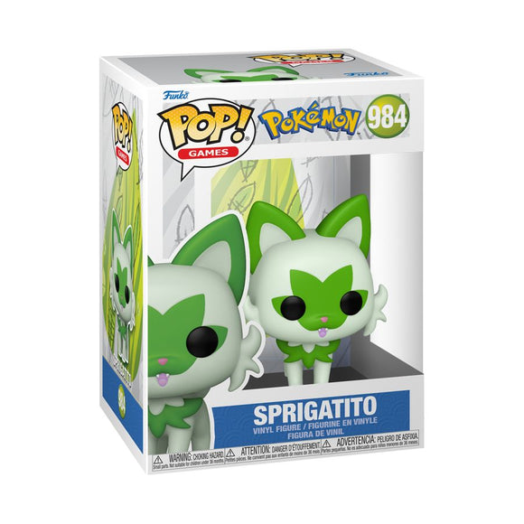 Pokemon - Sprigatito Pop! Vinyl [RS]