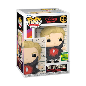 Stranger Things - 001 (Vaporizing) SDCC 2024 US Exclusive Pop! Vinyl [RS]