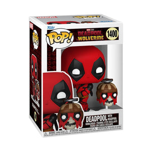 Deadpool & Wolverine - Deadpool with Headpool Pop! Vinyl