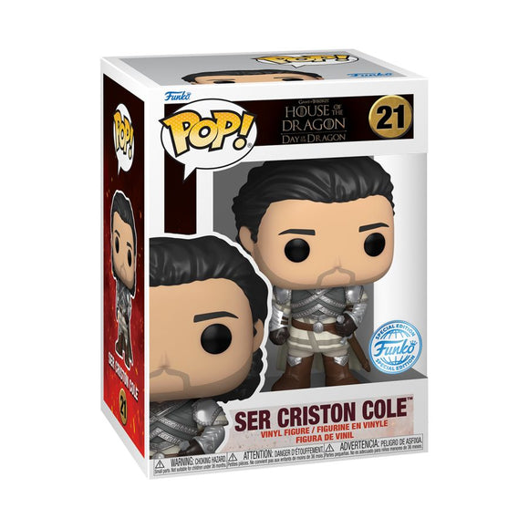 House of the Dragon - Ser Criston Cole US Exclusive Pop! Vinyl [RS]