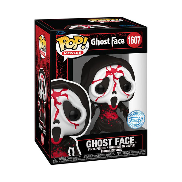 Ghostface (Scream) - Ghostface (Bloody) US Exclusive Pop! Vinyl [RS]