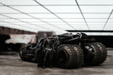 Batman: Dark Knight Trilogy - Batmobile with Batman (Black Camo) SDCC 2023 Exclusive 1:24 Scale