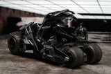 Batman: Dark Knight Trilogy - Batmobile with Batman (Black Camo) SDCC 2023 Exclusive 1:24 Scale