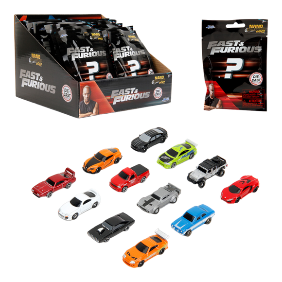 Fast & Furious - Nano Blind Bags Assortment