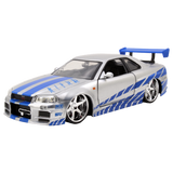 Fast and Furious - '02 Nissan Skyline GT-R 1:24 Scale Hollywood Ride