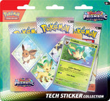 POKÉMON TCG Scarlet & Violet 8.5 Prismatic Evolutions Tech Sticker Collection