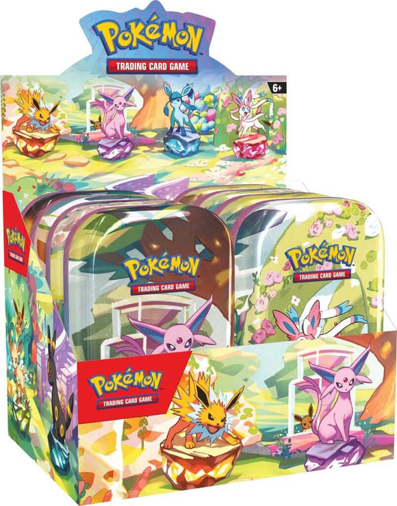 POKÉMON TCG Scarlet & Violet 8.5 Prismatic Evolutions Mini Tin