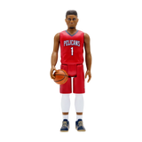 NBA - Zion Williamson New Orleans Pelicans Supersports ReAction 3.75" Action Figure