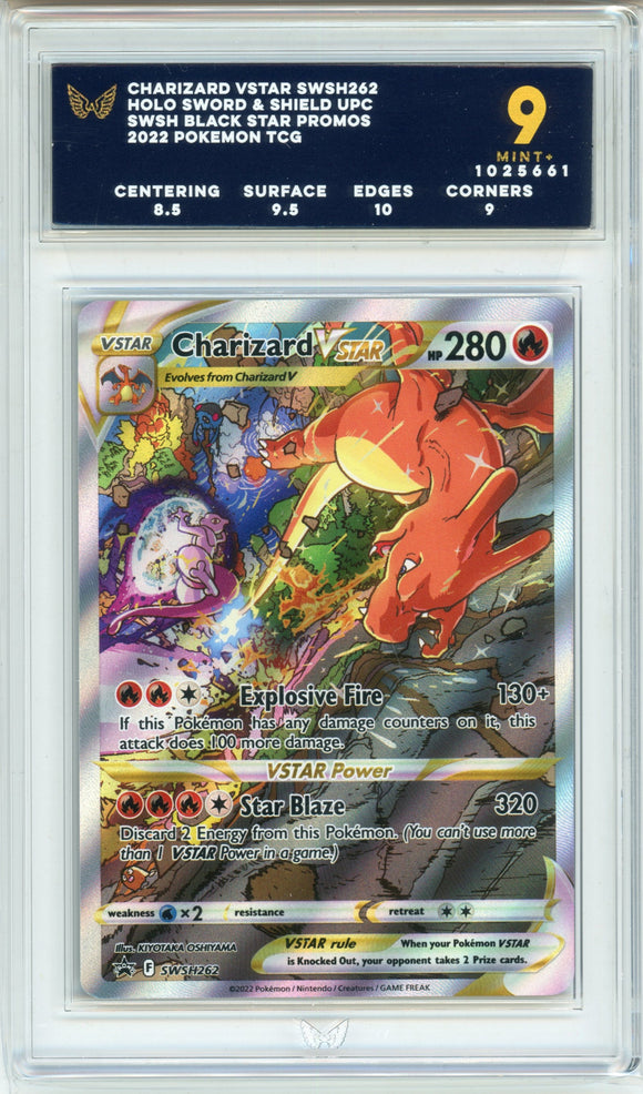 ARK 9 - Charizard VSTAR SWSH262 Black Star Promo Ultra Premium
