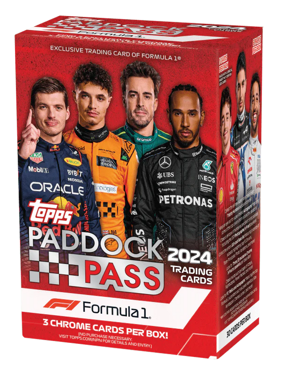 2024 Topps Paddock Pass F1 Formula 1 Value Blaster Box