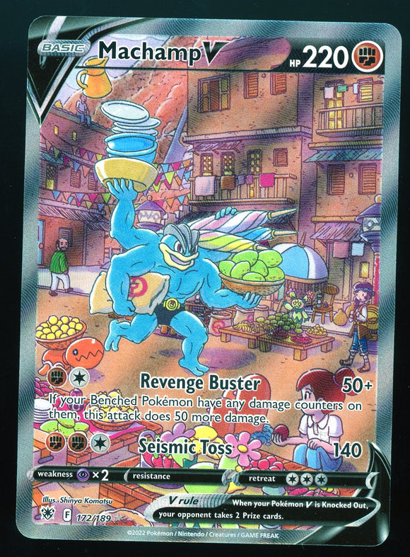 Machamp V - 172/189 - Alternate Art Ultra Rare