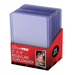 3" X 4" Clear Regular Toploader 25ct