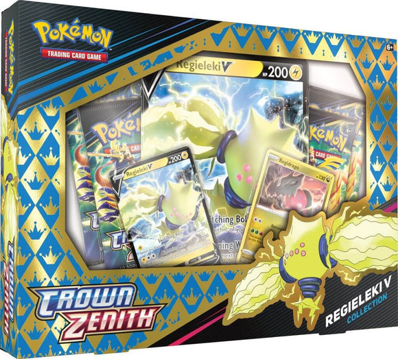 POKÉMON TCG Crown Zenith Regidrago/Regieleki V Box