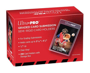 UTLRA PRO CARD SLEEVE - Semi Rigid 1/2" Lip Tall Sleeves (200ct)